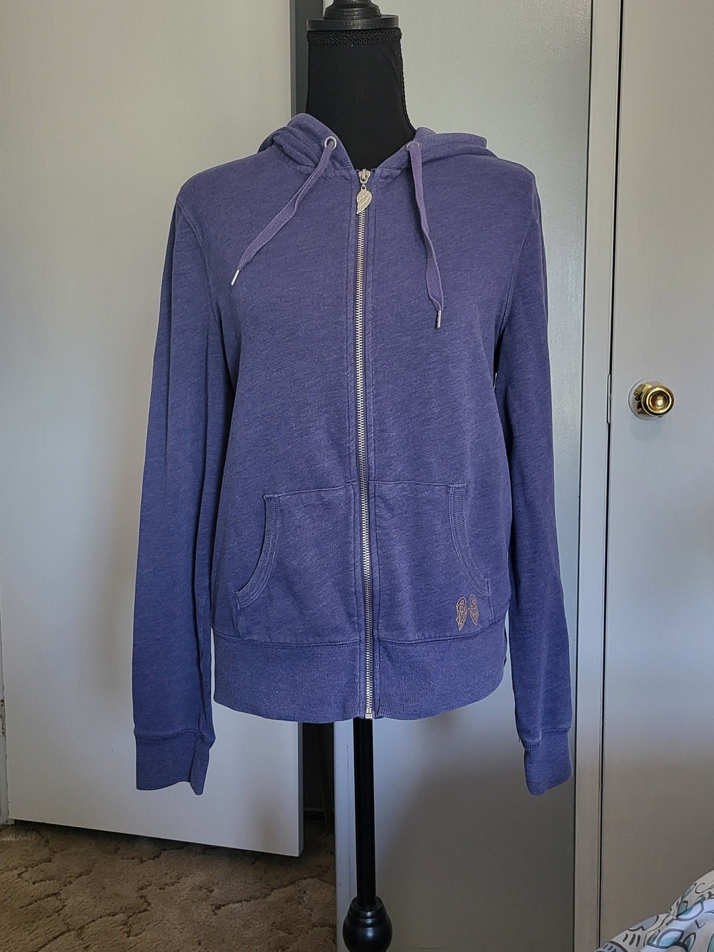 Victoria's Secret Lavender Zip-Up Hoodie